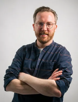 a portrait of Malte
